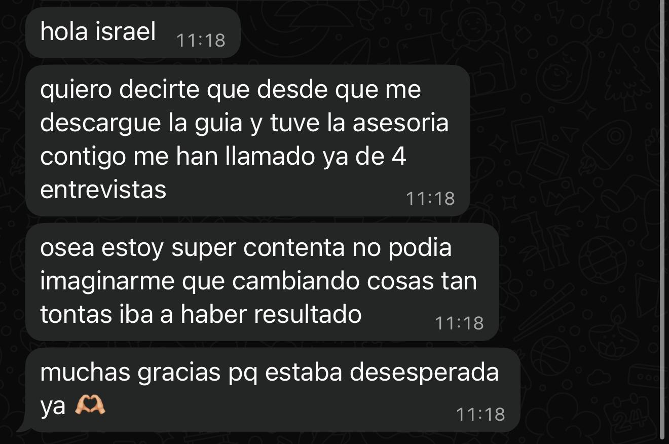 WhatsApp testimonial 2